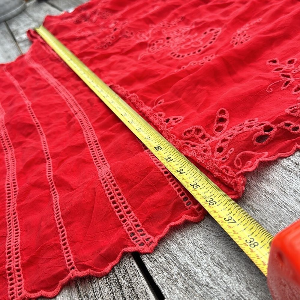 Johnny Was‎ Rhodes Sleeveless Shift Dress Scarlet Red Women's Large (L) NWT ❤️✨ - Picture 7 of 7